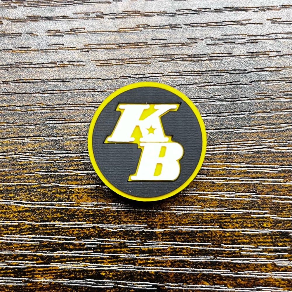 Kobe Bryant KB Initials Croc Charm